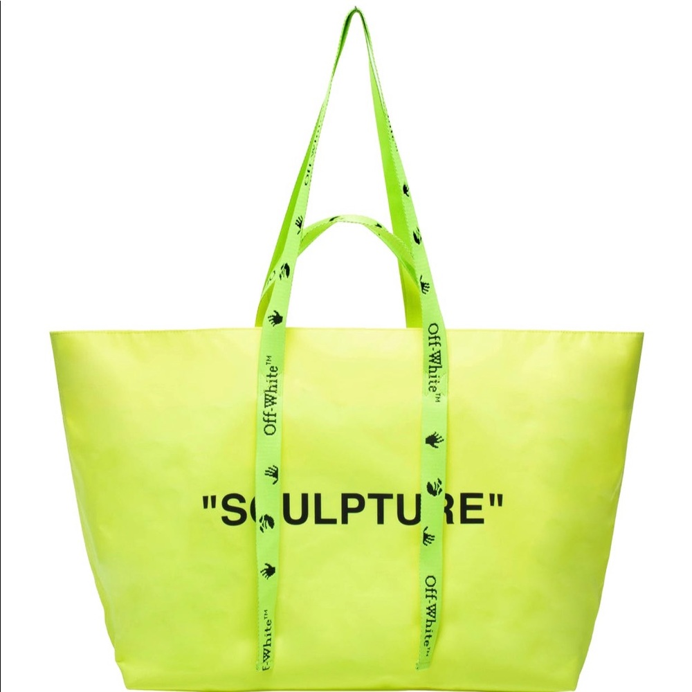 Off white PVC bag - Picture 1 of 5